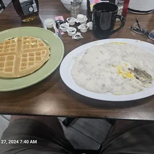 Waffle, and Country Benedict.