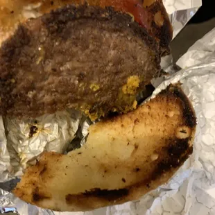 dry and burned yeuck!!