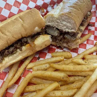 ~August 29, 2024~ Allen, Texas ~ Philly Cheesesteak Combo ~ Deliciousness