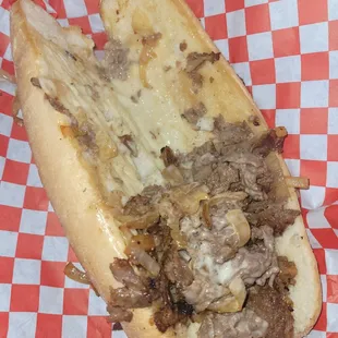 After I moved the filling down so I wasn't eating just bread.