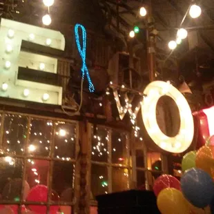 the neon sign