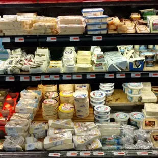 Great cheese selection.