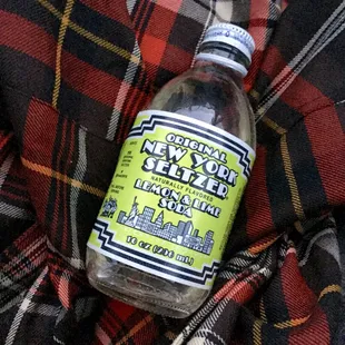 a bottle of lemonade