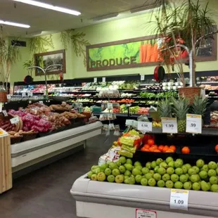 Good selection of fresh, organic and local produce.