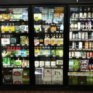 Great selection of craft beers
