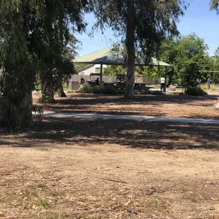 Covered seating area