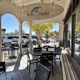 Patio dining
