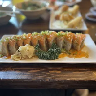 sushi and sashimi, food, sashimi, sushi