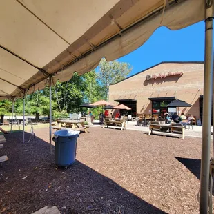 Front of the Big Ugly from under the Tent out front.