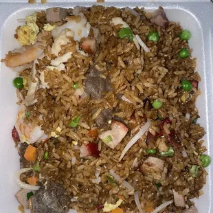 Pork fried rice