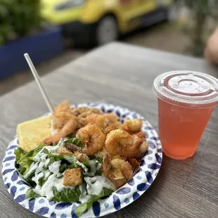 Garlic Shrimp plate