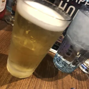 COLD beer.