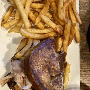 Granny Smith Turkey Gouda (looks nothing like in their photo and was most definitely over cooked)