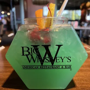 Aloha Fishbowl Cocktail $12