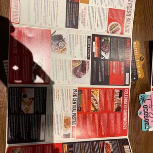 Inside menu
