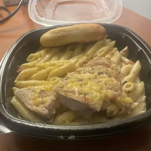 Sorry heap of shit they call chicken ranch Alfredo.