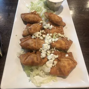 BUFFALO CHICKEN WONTONS