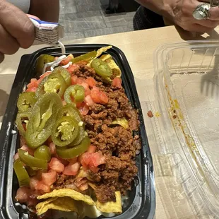 Chorizo Nachos