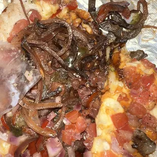 pizza, food