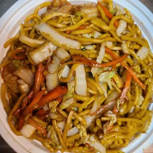 Chicken lo mein