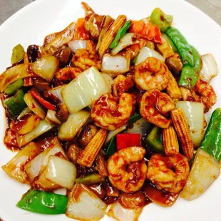 Szechuan Shrimp (Spicy)