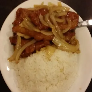 117. Pork Chop with Onion
