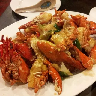 156. Lobster with Ginger and Scallion