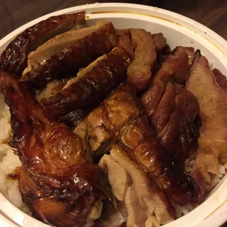 56. Roast Pork with Duck Combo
