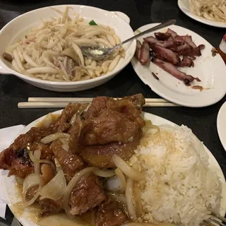 78. Silver Needle Noodles and 3 Meat