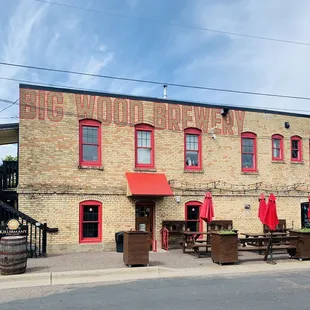 the outside of the building