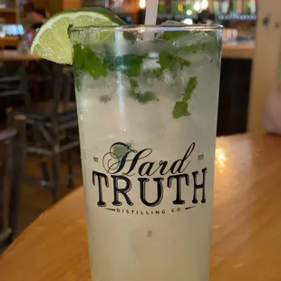 Toasted Coconut Mojito - SOOOO GOOD!!!