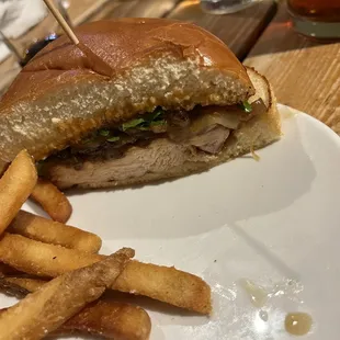 Maple Bourbon Chicken Sandwich