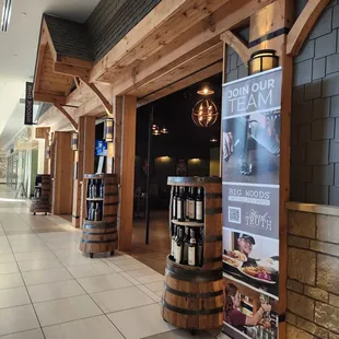 Mall entrance