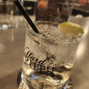Gin &amp; tonic ($4.99 during happy hour)