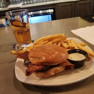 Spicy Bacon Ranch Burger