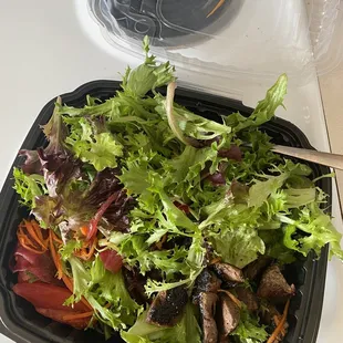 Steak salad