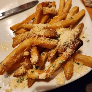 Truffle parm fries
