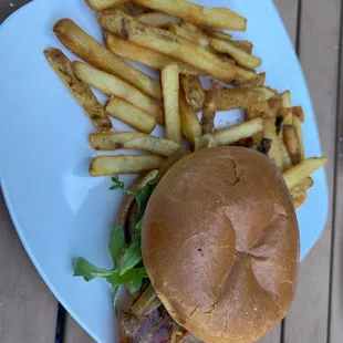 Maple Bourbon Chicken Sandwich