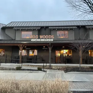 Outside of restaurant