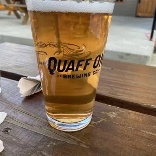 Blood orange yellow dwarf beer