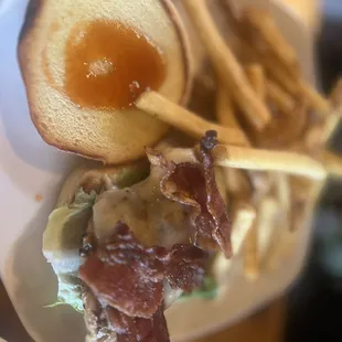 Maple Bourbon Chicken Sandwich