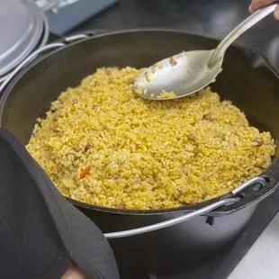 Puerto Rican rice.