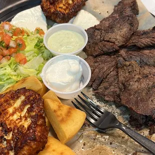 Yummy! Lol. Our first time dropping in. Definitely coming again. Good food, friendly staff.