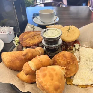 Todo EXCELENTE sabor súper full plato de degustación está súper!!!!