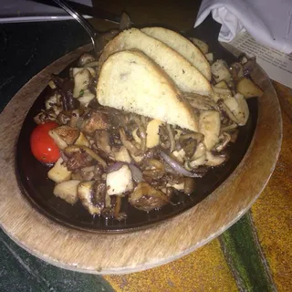 Sizzling Expensive Mushrooms