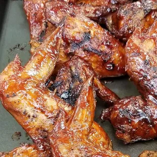 Slow smoked wings 10 for 7$