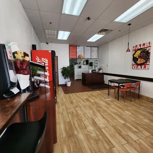 Inside