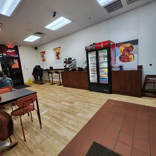 Inside