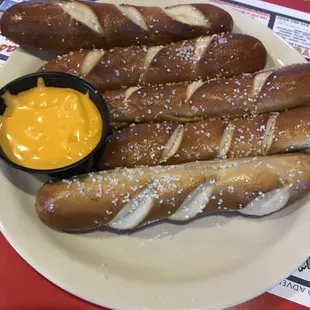 Pretzel sticks.