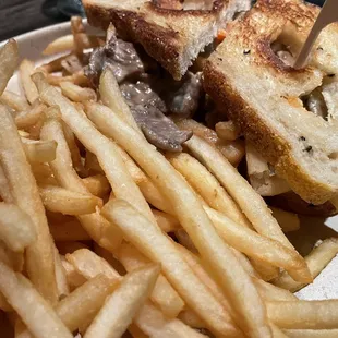 PGH Steak Sandwich &amp; Fries
